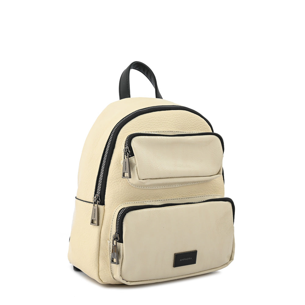 Mochila debbie mediana blanco especial