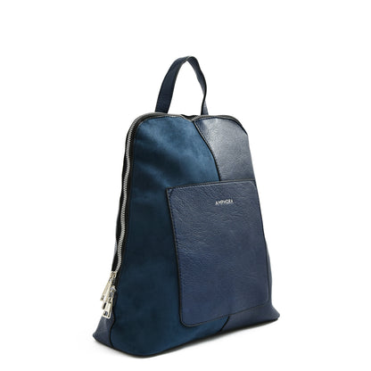 Mochila mediana calen azul oscuro