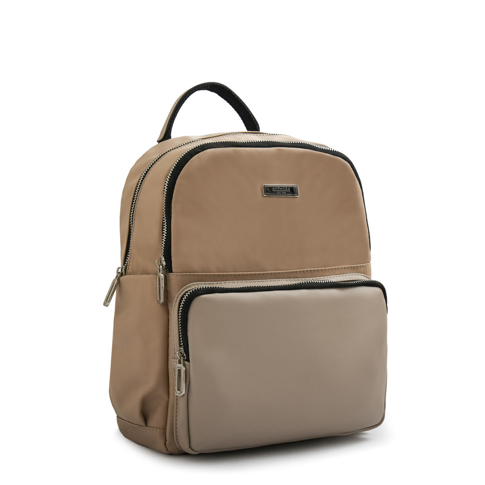 Mochila manchester mediana beige