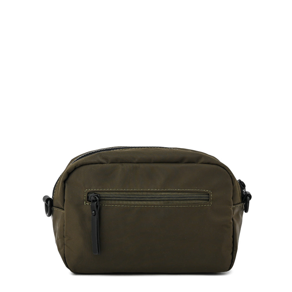 Cartera bandolera peru pequeña verde oliva