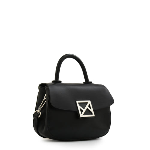 Cartera bandolera con tapa porto pequeña negro