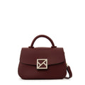 Cartera bandolera con tapa pequeña porto burdeo