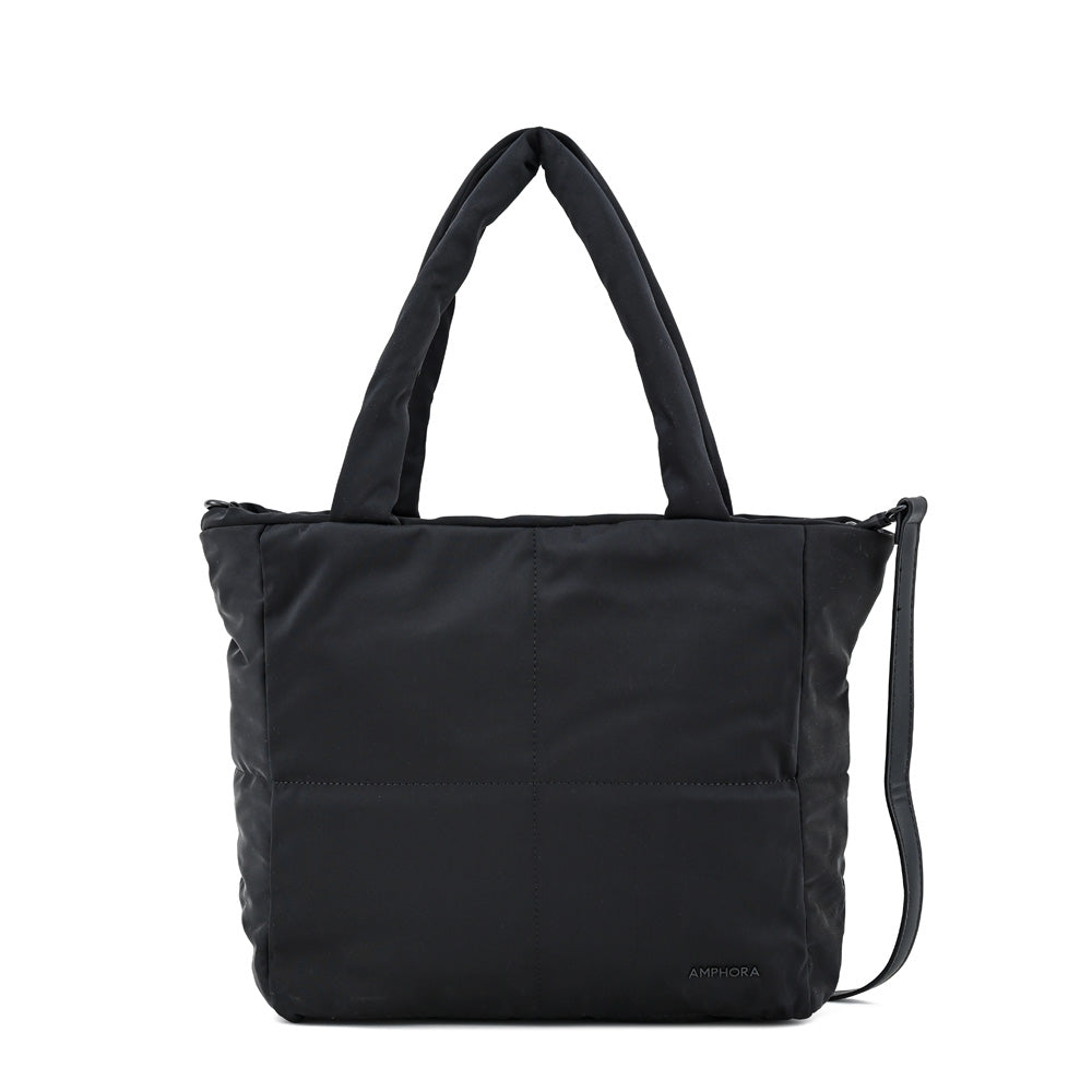 Cartera tote mediana guyana negro especial