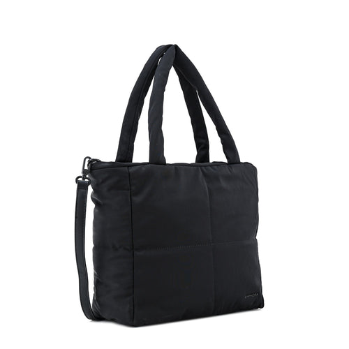 Cartera tote guyana mediana negro especial