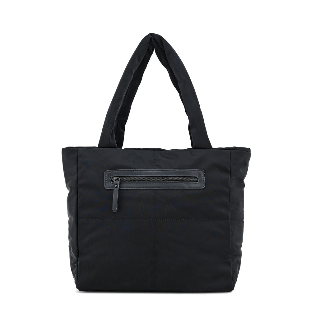 Cartera tote mediana guyana negro especial