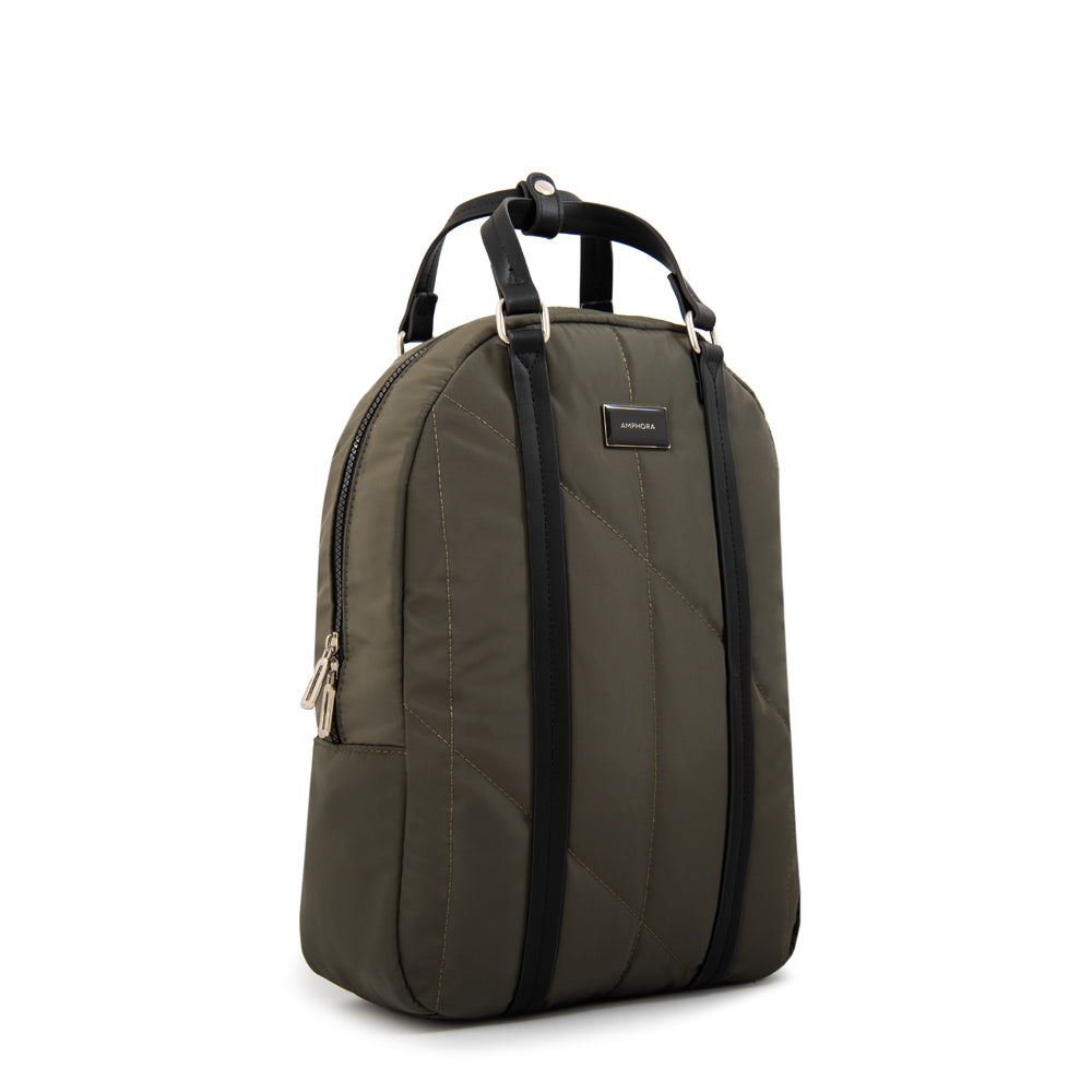 Mochila porta notebook lucia grande verde oliva