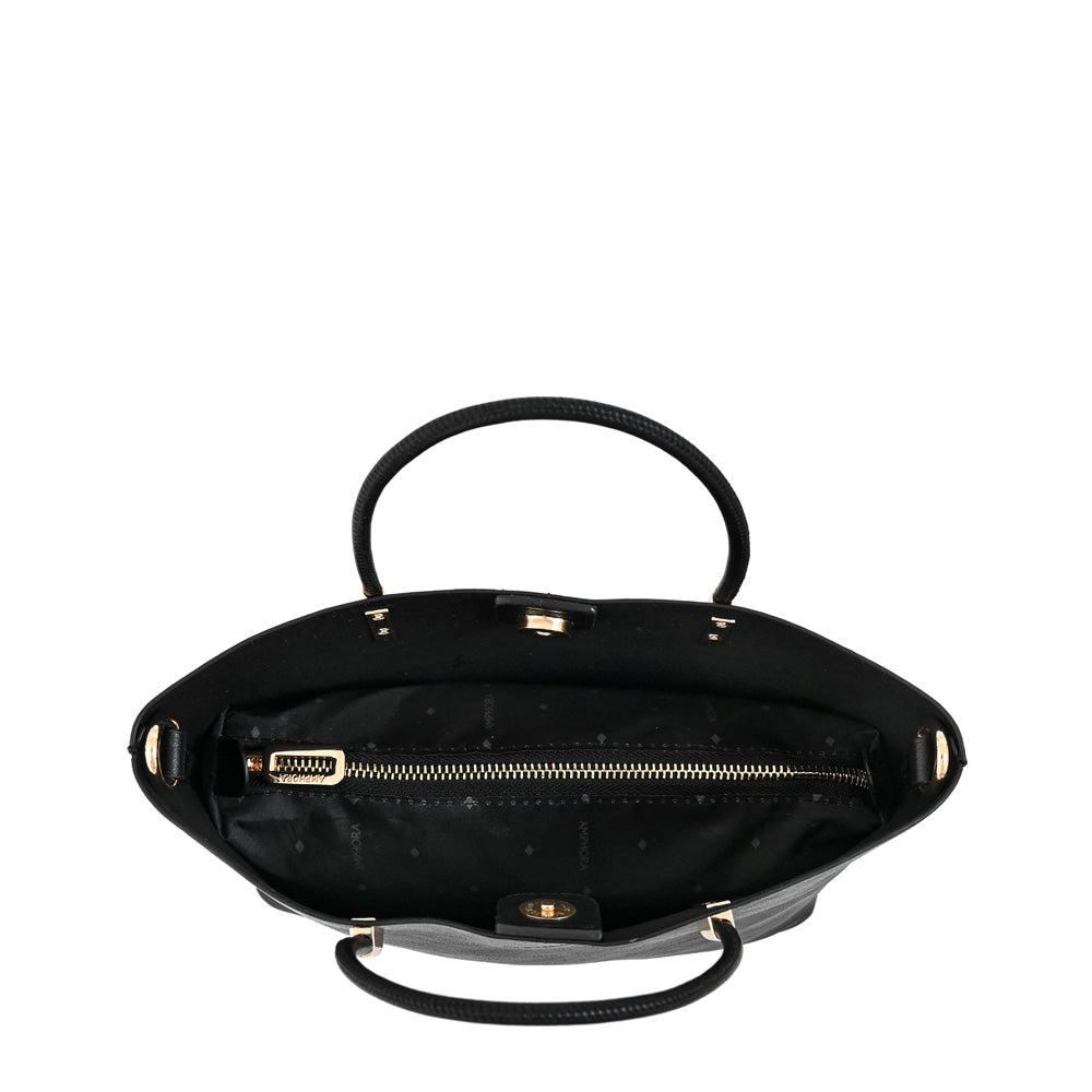 Cartera bandolera valencia mediana negro