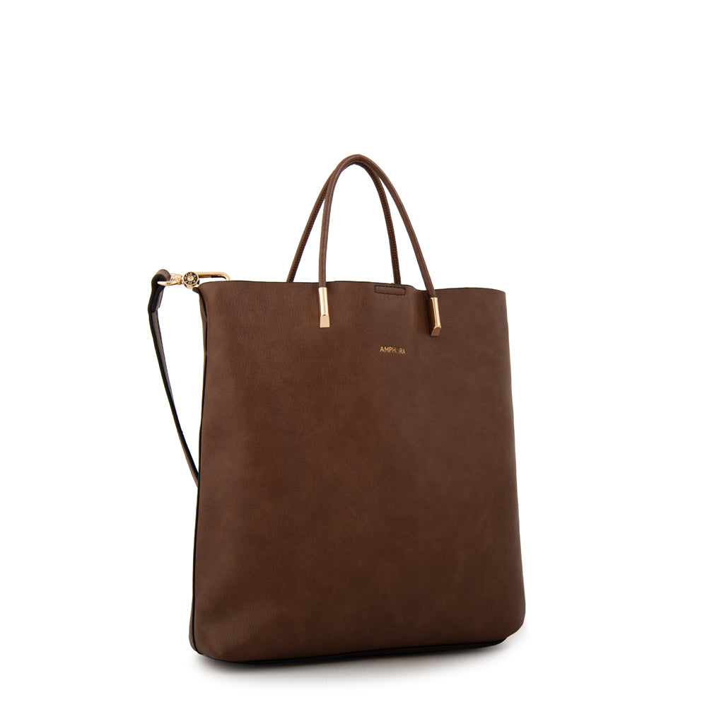 Cartera bandolera valencia mediana café