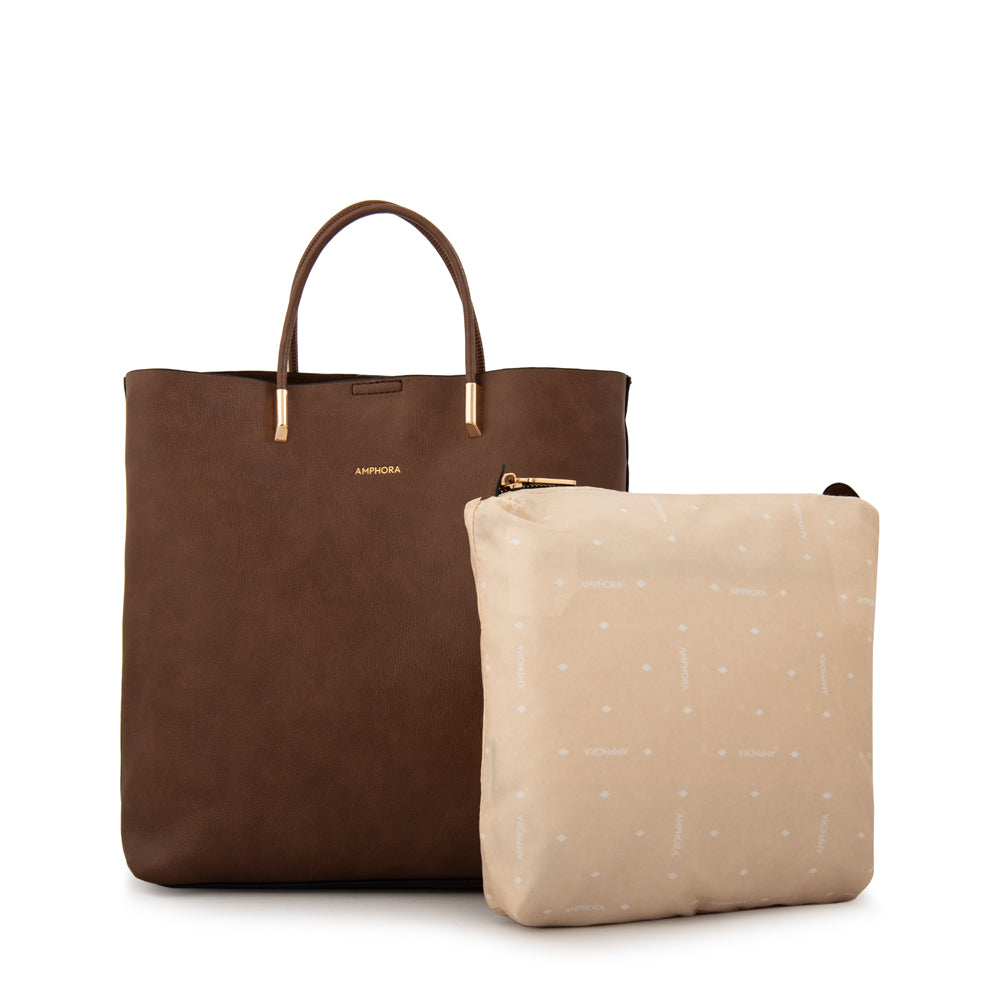 Cartera bandolera valencia mediana café