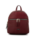 Mochila benin mediana rojo oscuro