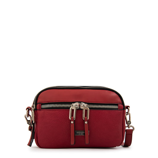 Cartera Bandolera benin mediana rojo