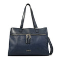 Cartera tote porta notebook benin grande azul oscuro
