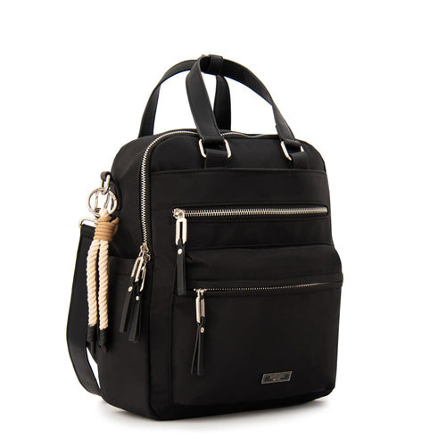 Mochila joselina mediana negro