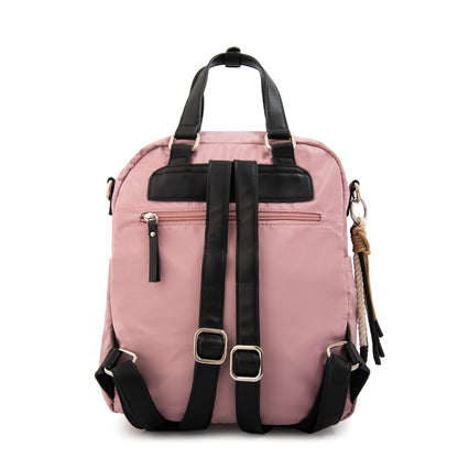 Mochila joselina mediana rosa viejo