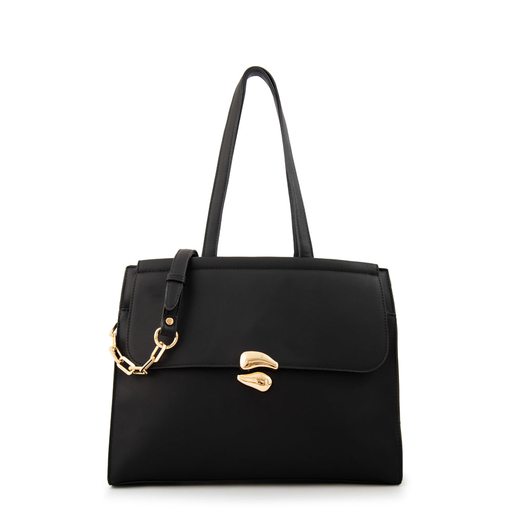 Cartera tote lizet grande negro