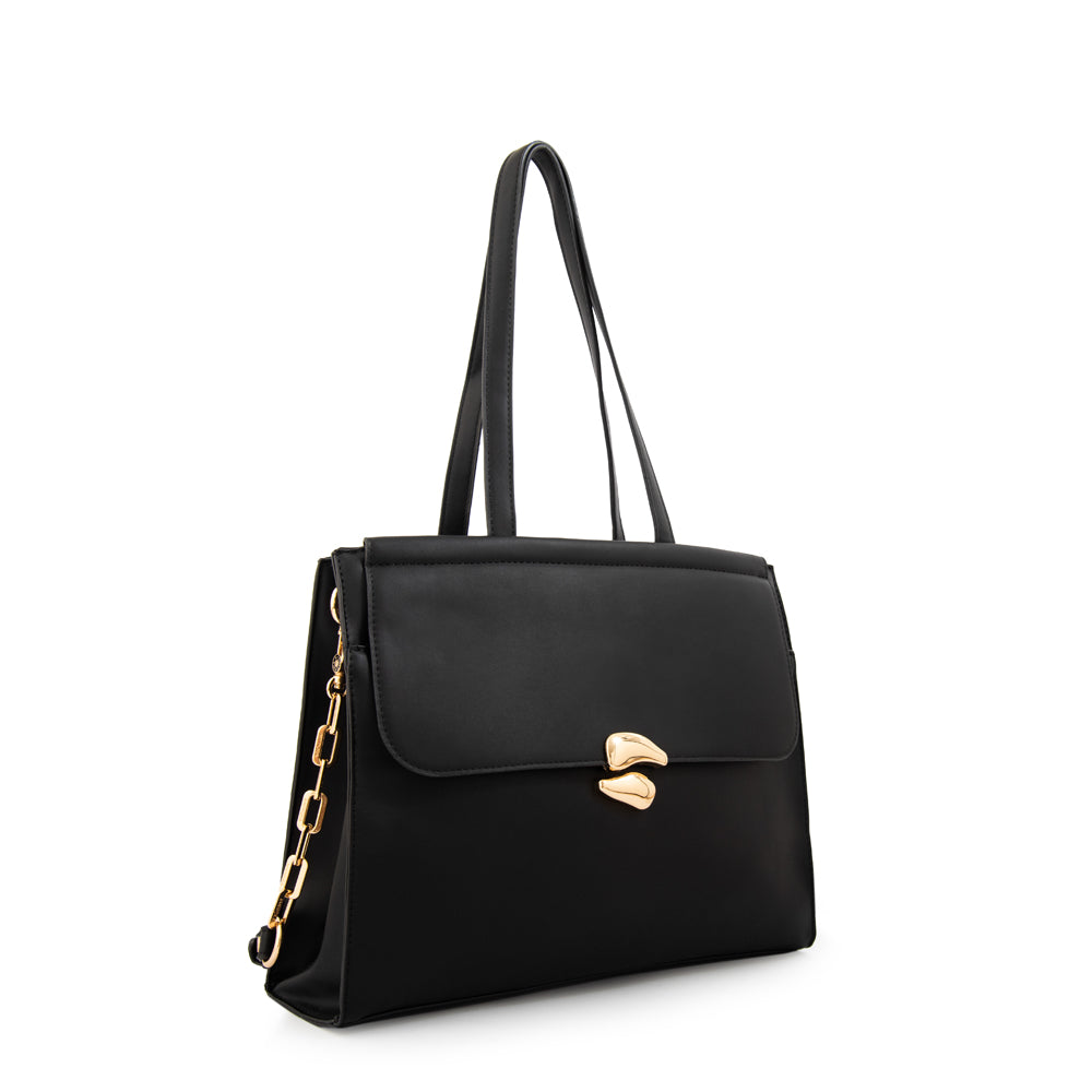 Cartera tote lizet grande negro