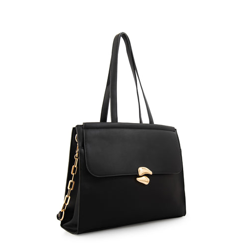 Cartera tote lizet grande negro