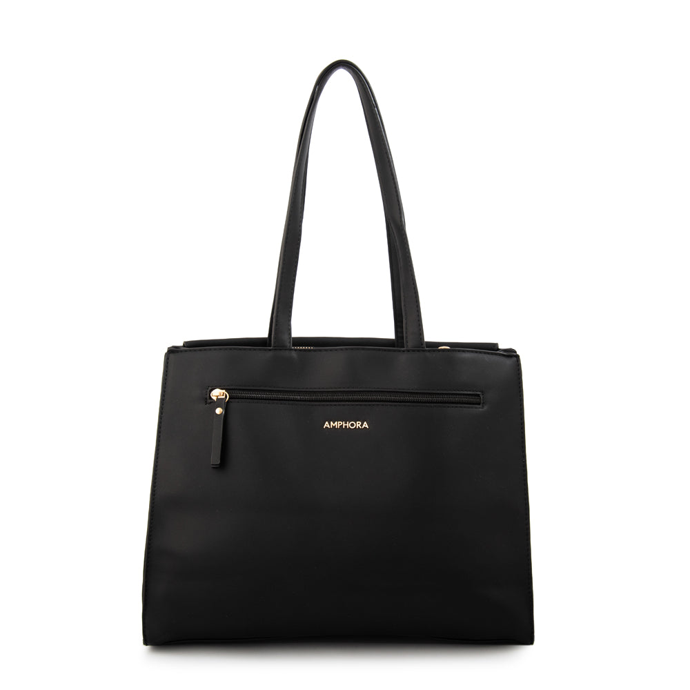 Cartera tote lizet grande negro