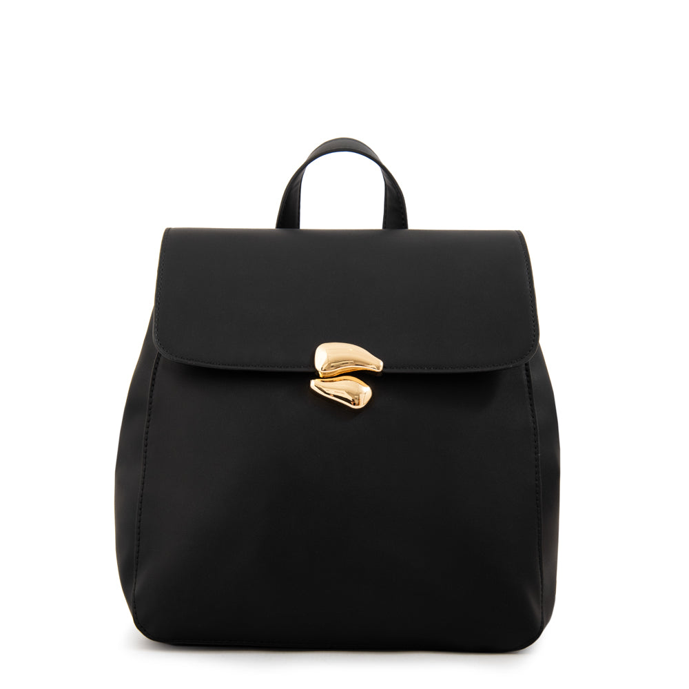 Mochila con tapa lizet mediana