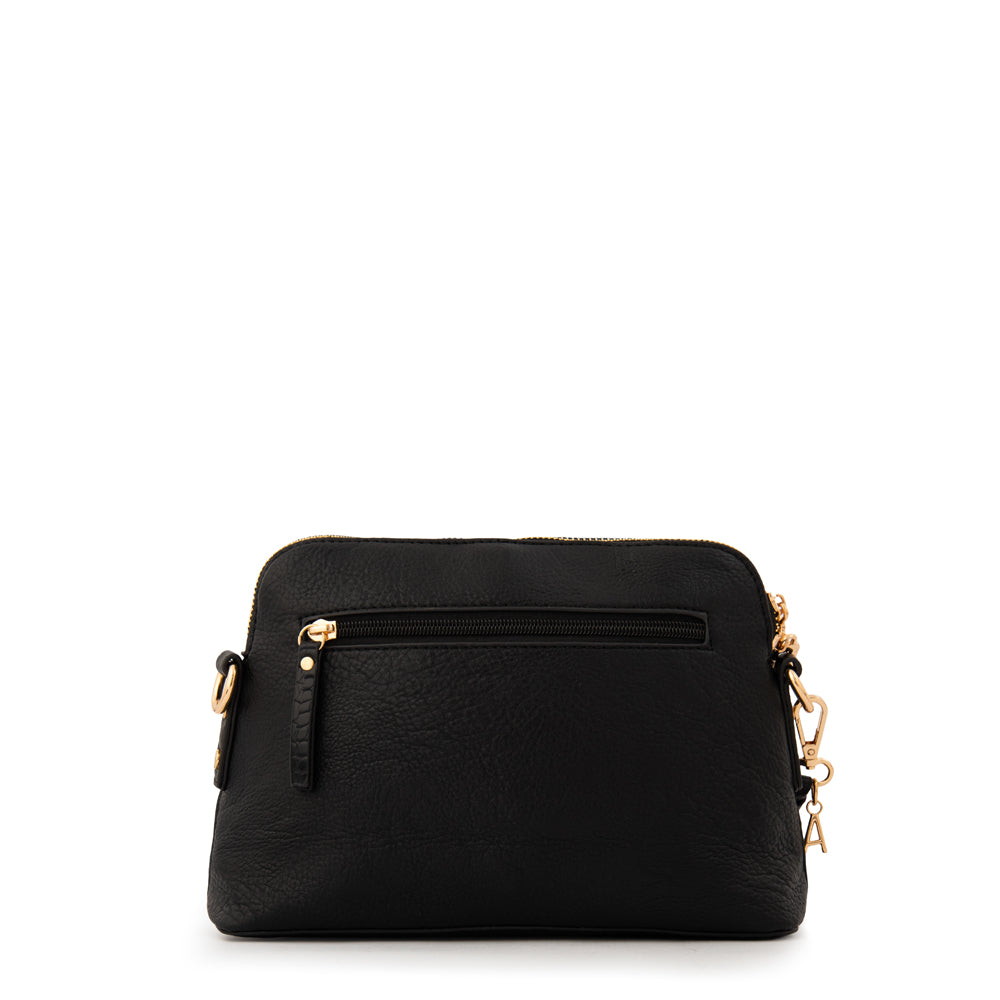 Cartera bandolera genova pequeña negro