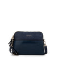 Cartera bandolera genova pequeña azul oscuro