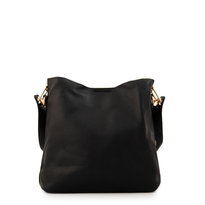 Cartera Bandolera mediana silvana negro