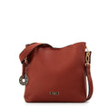 Cartera bandolera silvana mediana oxido