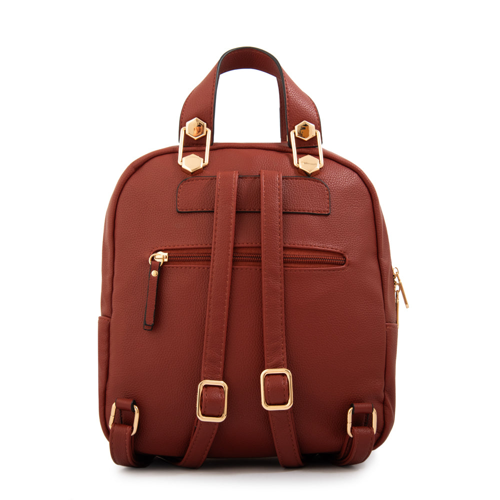 Mochila silvana mediana oxido