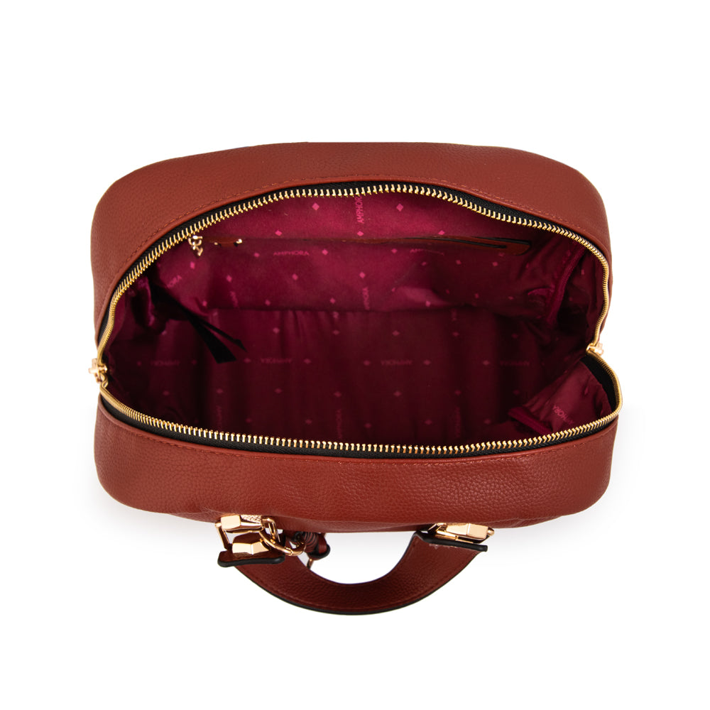 Mochila silvana mediana oxido