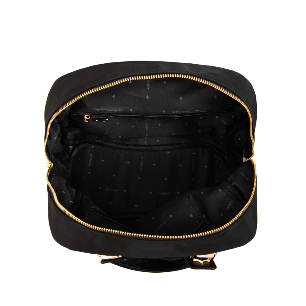 Mochila silvana mediana negro especial