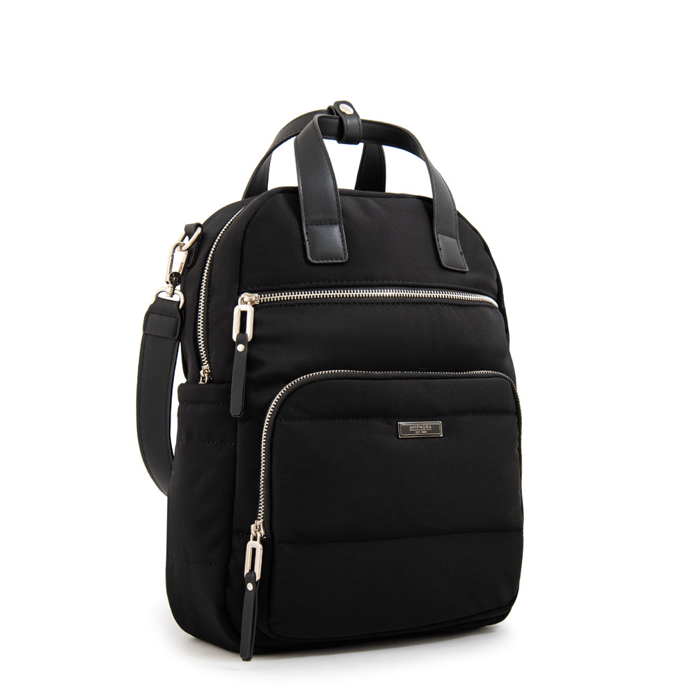 Mochila nauru mediana negro