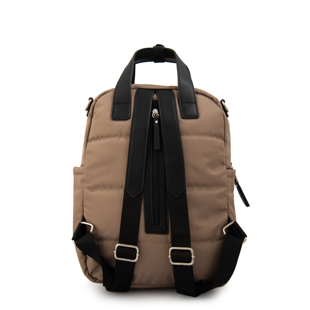 Mochila nauru mediana taupe