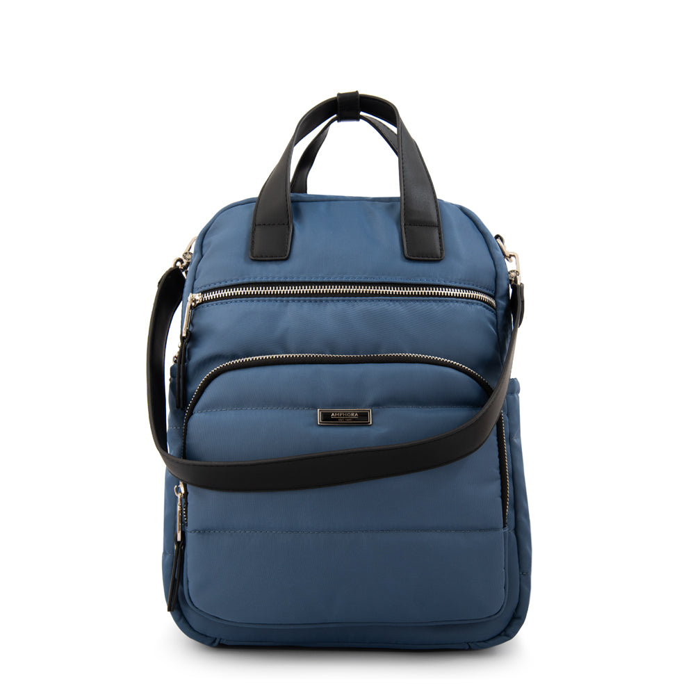 Mochila nauru mediana azul oscuro