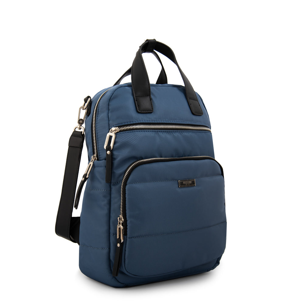 Mochila nauru mediana azul oscuro