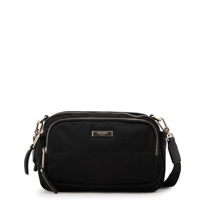 Cartera Bandolera mediana nauru negro