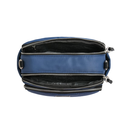 Cartera Bandolera mediana nauru azul oscuro