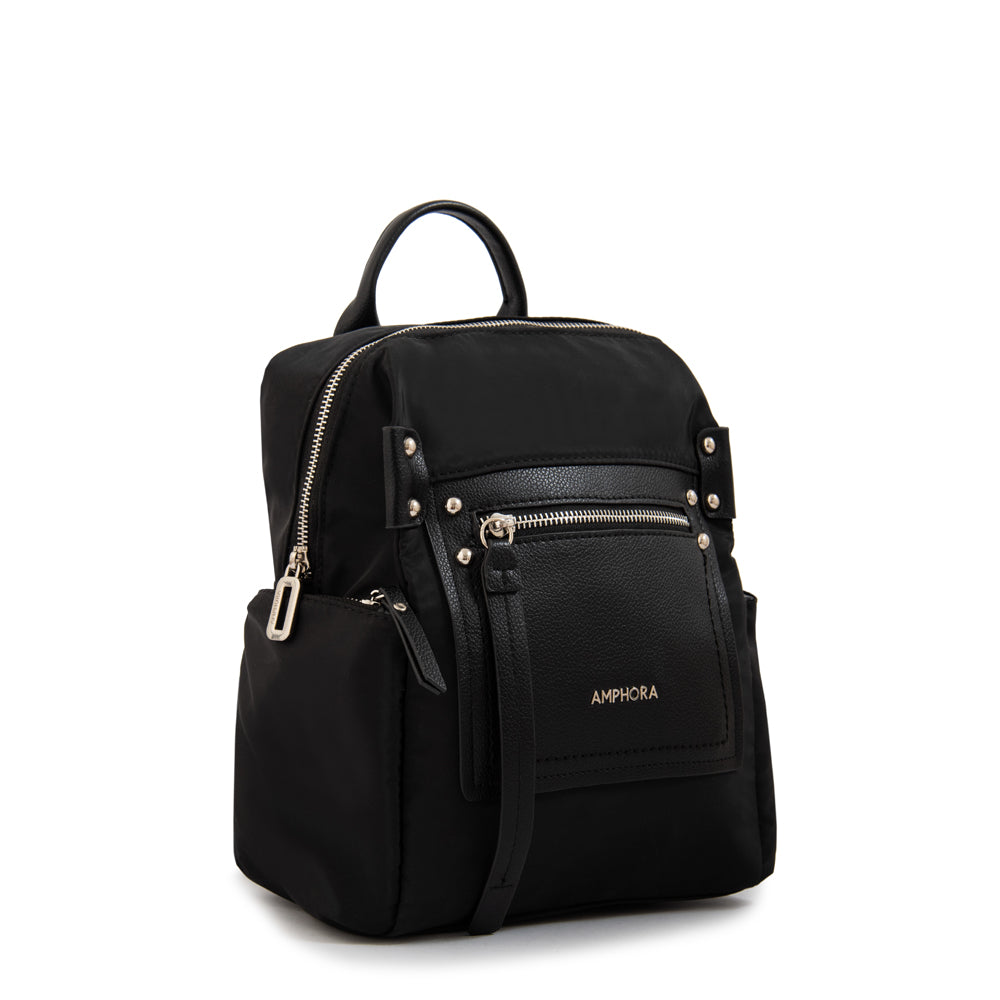 Mochila amparos mediana negro