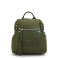 Mochila amparos mediana verde oliva