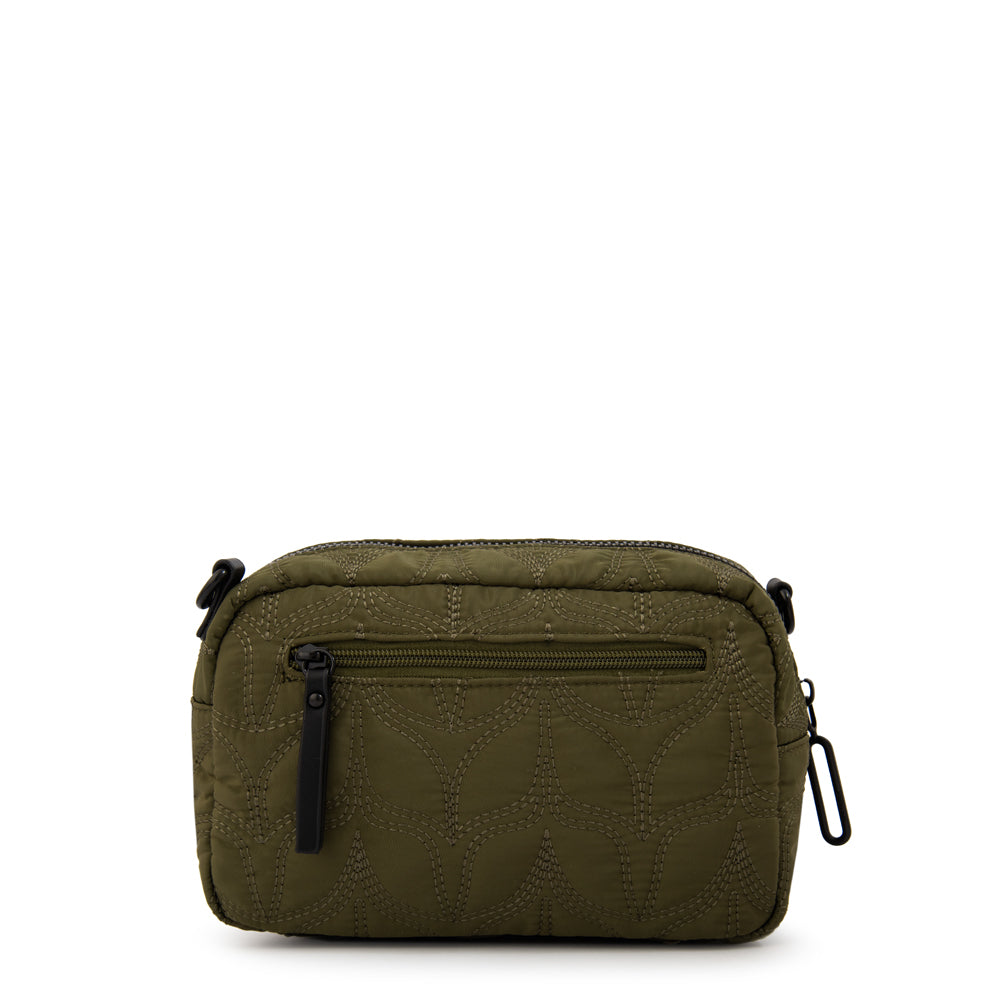 Cartera bandolera trinidad mediana verde oliva