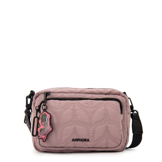 Cartera Bandolera trinidad mediana rosa viejo