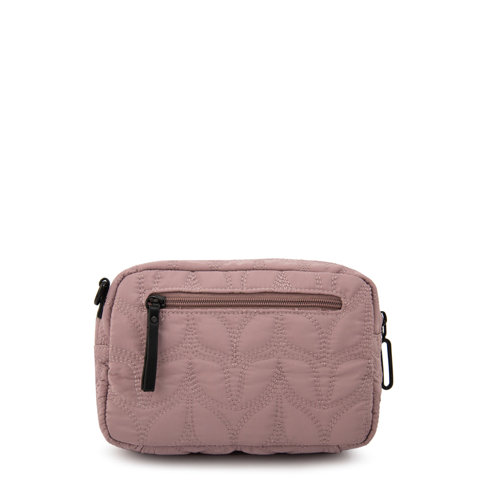 Cartera bandolera trinidad mediana rosa viejo