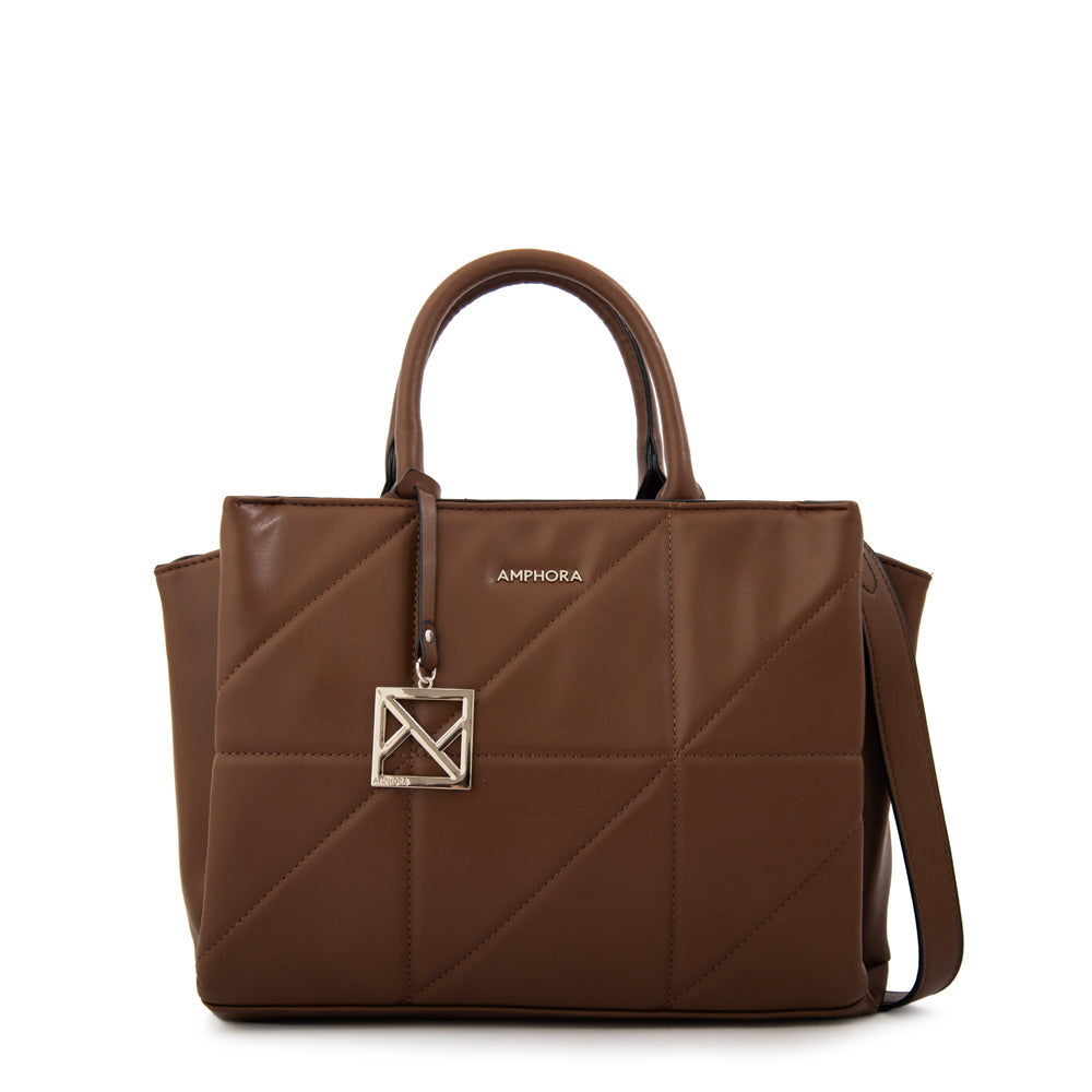 Cartera tote tres divisiones meryl mediana