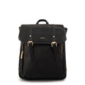 Mochila con tapa claudette mediana negro