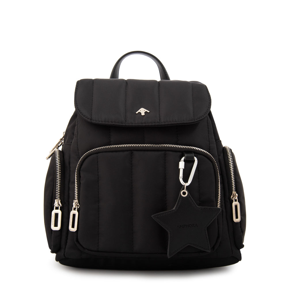 Mochila con tapa marlene mediana