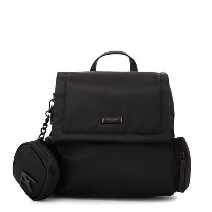 Mochila mochila pequeña clara negro