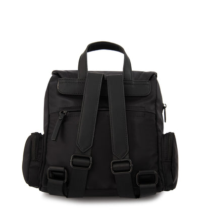 Mochila mochila pequeña clara negro