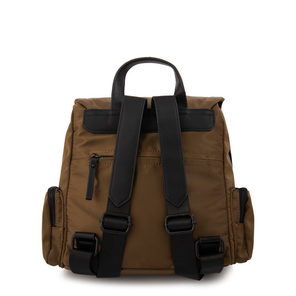 Mochila mochila pequeña clara verde oliva