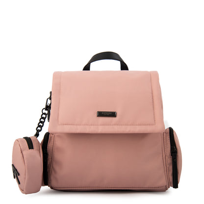 Mochila mochila pequeña clara rosa viejo