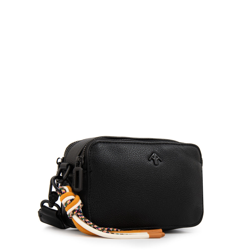 Cartera bandolera tina pequeña negro especial