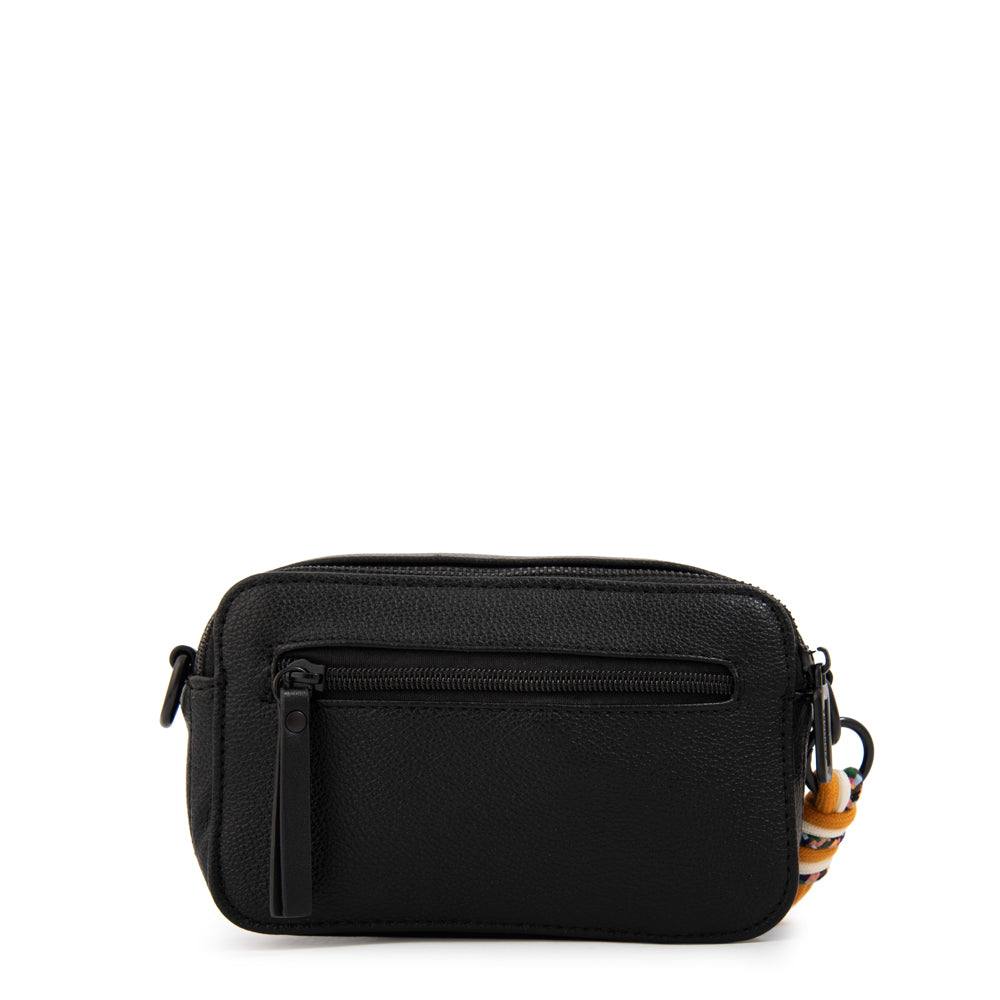 Cartera bandolera tina pequeña negro especial